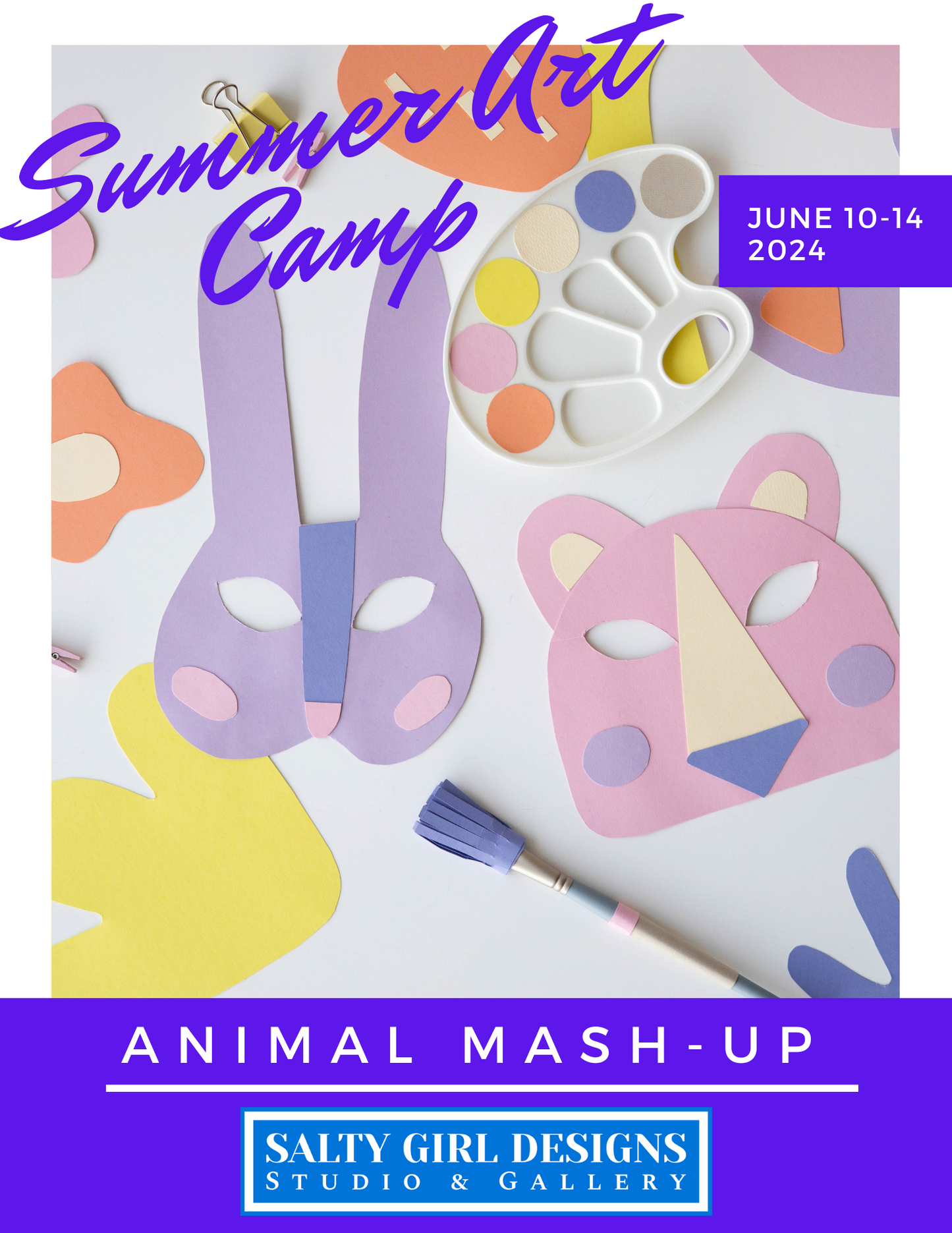 Animal Mash-Up, Summer Art Camp, June 10-14