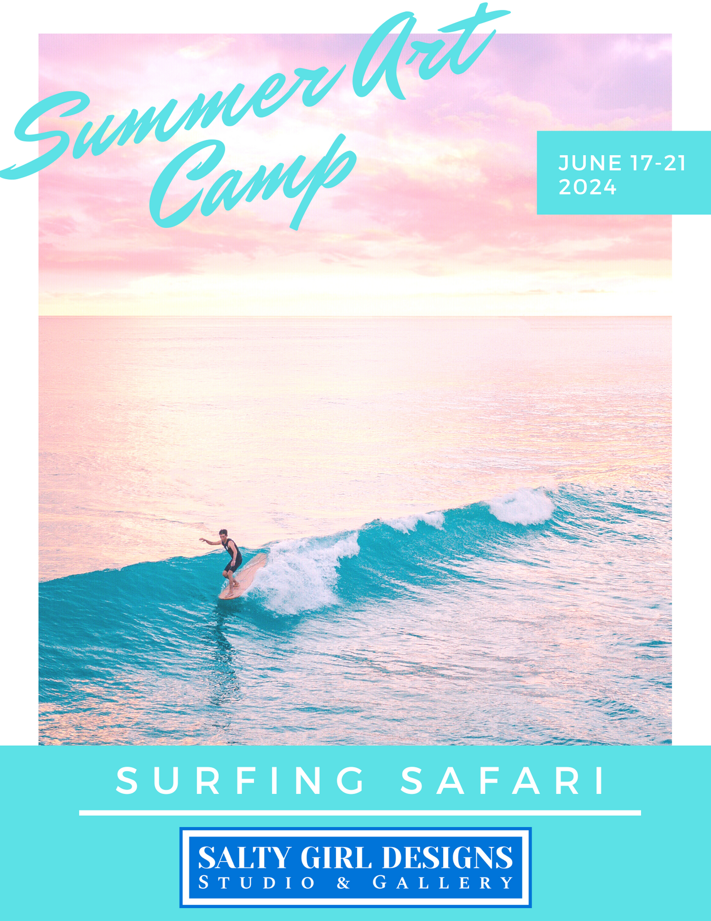 Surfing Safari, Summer Art Camp, June 17-21